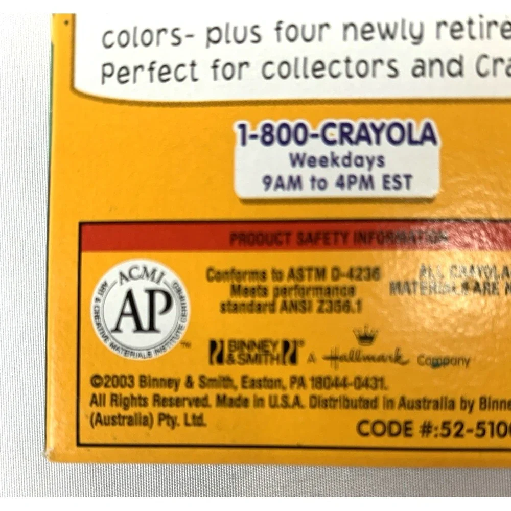 Crayola Retired Colors Crayons 12 Limited Edition USED
